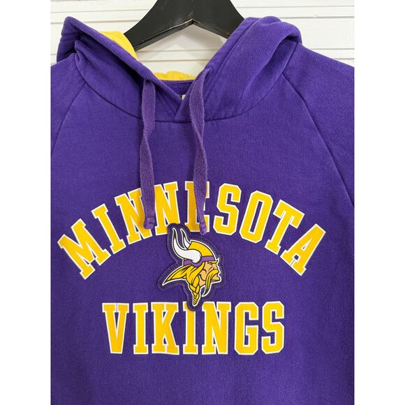 Minnesota Vikings Purple NFL Football Hoodie Sweatshirt Size M - Picture 2 of 4